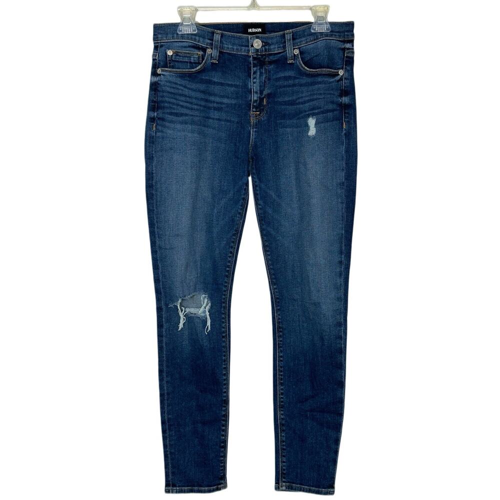 Hudson Women’s Jeans Nico Mid-Rise Super Skinny Jean Size 29